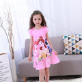 Summer Girls' Cotton Nightgown - Frozen Dress