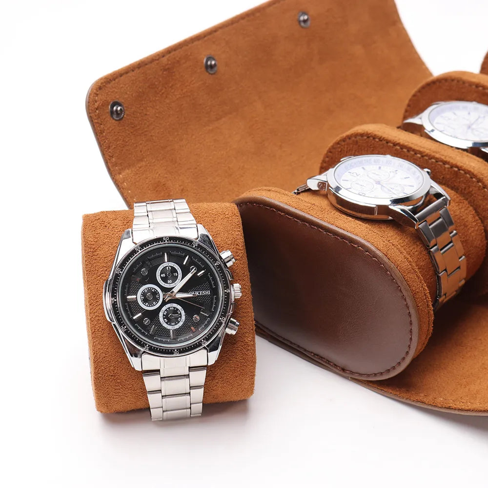 3 and 2 Slots Travel Watch Case